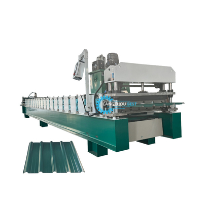 Máquina de moldeado de láminas de techo / paneles de perfil de acero de color PPGI GI