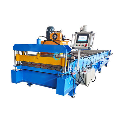 Máquina de moldeado de láminas de techo de corte hidráulico Precisa Eficiente