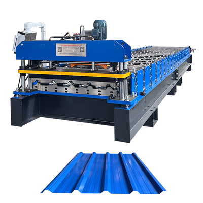 Máquina de moldeado automático de techo de acero con perfil de techo de paneles de techo