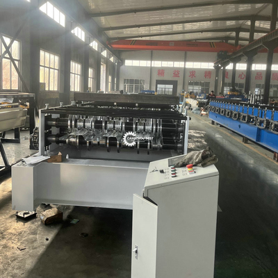 YX1000 0,3-1,2 mm Maquina de moldeado de perfiles de acero de piso 380VAC para el mercado de Turquía