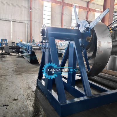 Máquina de moldeado de canales de 2 mm de espesor para perfiles de acero galvanizado