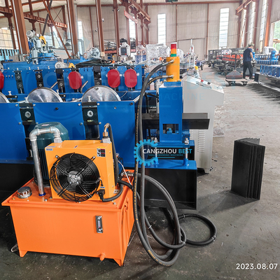 Máquina de moldeado de canales de 2 mm de espesor para perfiles de acero galvanizado