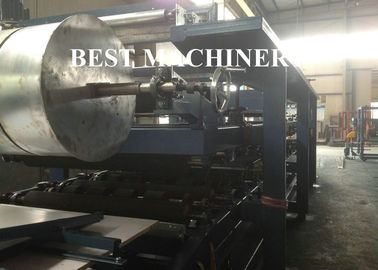 Maquinaria para la producción de paneles de sándwich de chapa de lana mineral