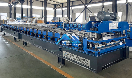 3Kw Estación hidráulica de energía Techo de la hoja de rollo de la máquina de formación en el mejor