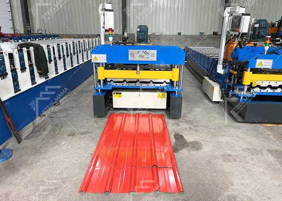 Máquina de moldeado de láminas de techo de acero de 3 kW