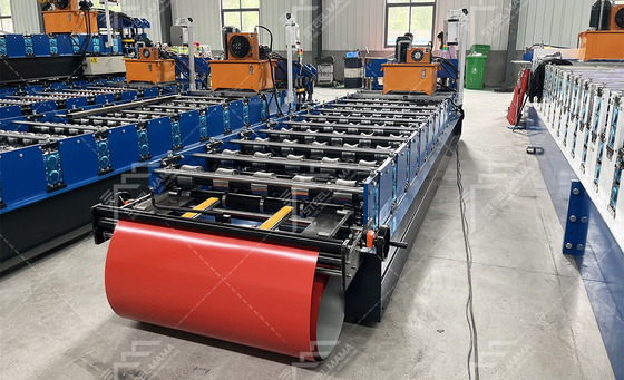 Máquina de moldeado de láminas de techo de acero de 3 kW