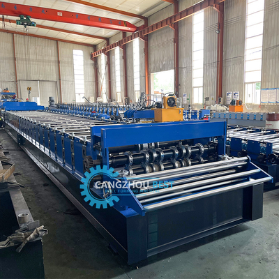 Fabricante de máquinas de moldeado de rodillos de suelo de cubierta de acero galvanizado