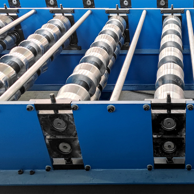 Máquina de moldeado de láminas de techo de doble capa con contador de alta precisión