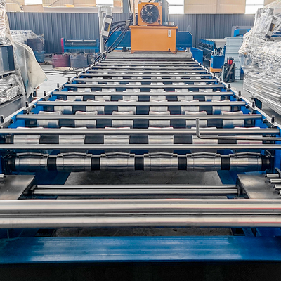 Máquina de moldeado de láminas de techo de doble capa con contador de alta precisión