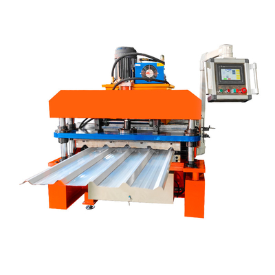 Máquina de fabricación de perfiles de acero de color de alta velocidad con panel de panel de techo