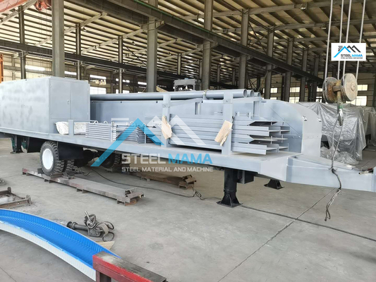 Máquina de moldeado de rodillos para paneles de 610 mm con ancho de alimentación de 914 mm