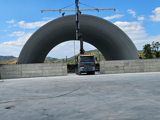 PPGI GI Máquina de moldeado de rollos móviles K Span para estructuras de hormigón y acero de albañilería