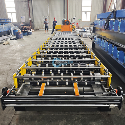 Máquina de moldeado de láminas de revestimiento de techo de metal con acristalamiento 8.5kw