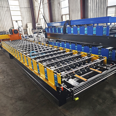 Máquina de moldeado de láminas de revestimiento de techo de metal con acristalamiento 8.5kw
