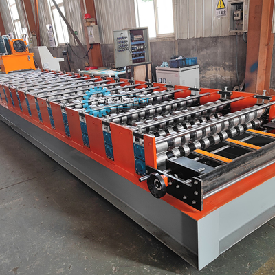 Máquina de moldeado profesional de azulejos para techos de edificios para la producción de láminas de acero para techos