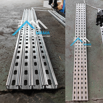 Máquina de moldeado de rollo de canal C sin estructuras de alta velocidad
