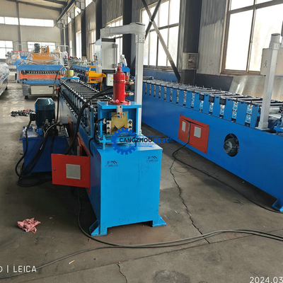 PLC controlado Perforado Jardín Valla de rollo de formación de la máquina con diseño personalizable