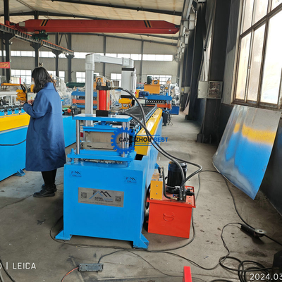 Máquina de moldeado de rodillos de acero galvanizado de perfiles de pared lateral