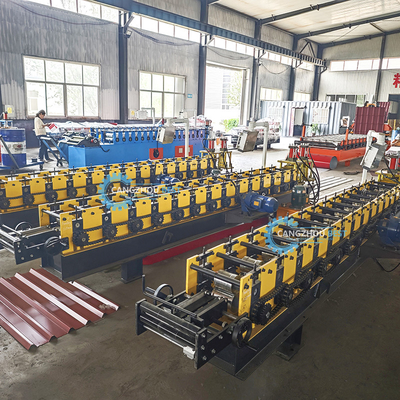 GI PPGI Máquina de moldeado de rodillos de acero galvanizado para la fabricación de cercas de palisadas