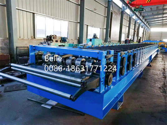 Máquina de moldeado de rodillos de azulejos de corte hidráulico de acero de aluminio