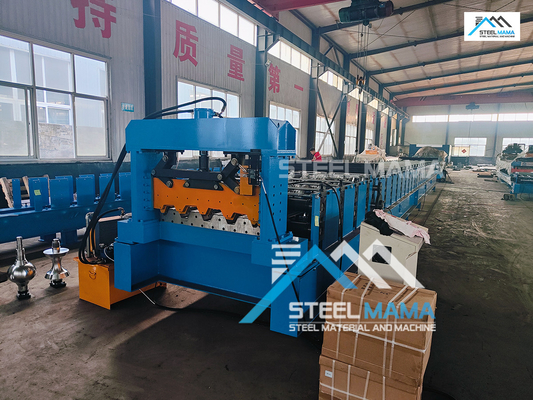 10 m/min Máquina de forjar pisos de cubierta de velocidad para la producción de acero galvanizado