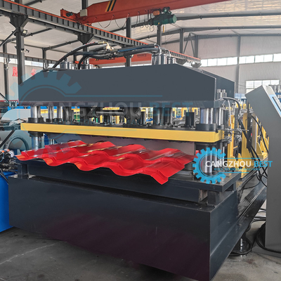 Máquina de moldeado de rodillos de corte hidráulico