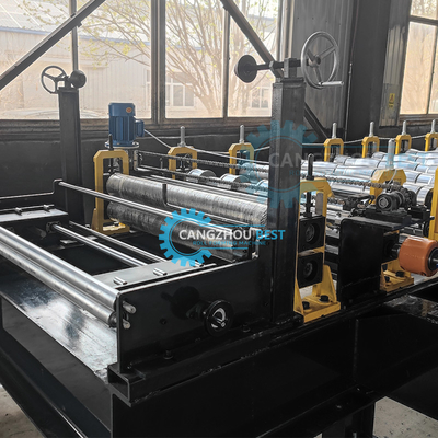 Máquina de moldeado de rodillos de corte hidráulico