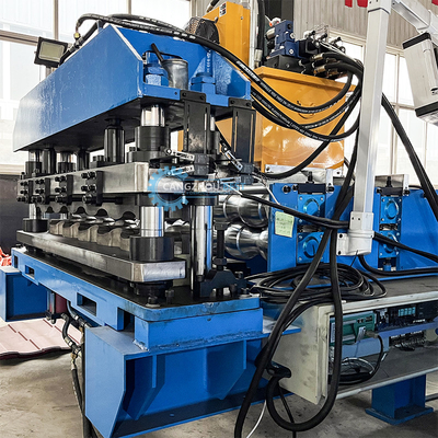 Sistema de control PLC 22 pasos rodillos de acero de perfil de techo de tejas máquina de formación de rodillos