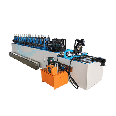 Máquina de moldeado de rodillos de acero para estructuras de acero de 7,5*1,2*1,5 m