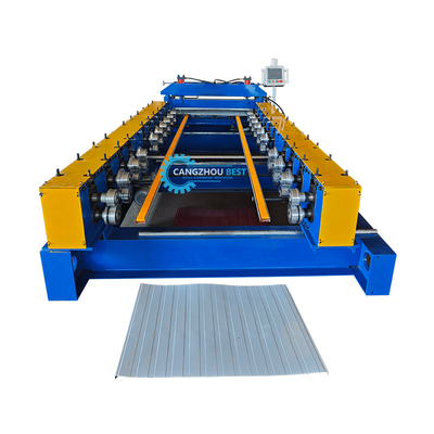 Automáticamente cambiar el tamaño del panel de pared de acero de perfil de rollo de la máquina para PPGI GI