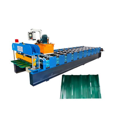 Máquina avanzada de fabricación de láminas de techo de 0,3-0,8 mm de alta velocidad