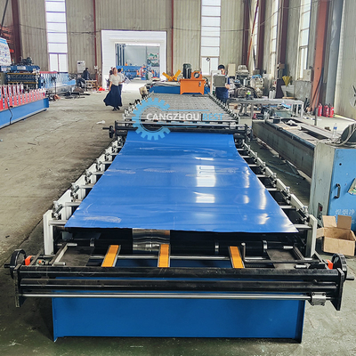 Máquina automática de moldeado de láminas de techo de doble capa de espesor 0,25-0,6 mm Velocidad de producción rápida