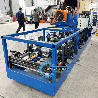 Máquina de moldeado de láminas de techo automático de costura de pie Kr18 portátil