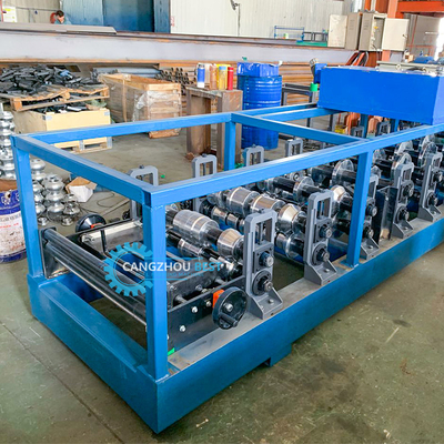 Máquina de moldeado de rodillos de techo de costura de pie Kr18 portátil