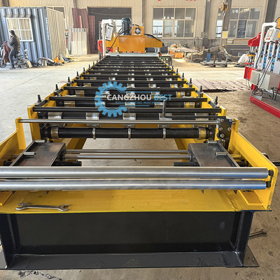Máquina de moldeado de rodillos de chapa de techo de acero de perfil de color IBR R101