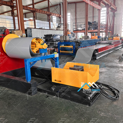 Máquina de láminas de techo diseñada por Inverter Delta para obtener resultados precisos