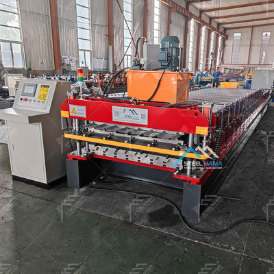 Máquina de láminas de techo diseñada por Inverter Delta para obtener resultados precisos