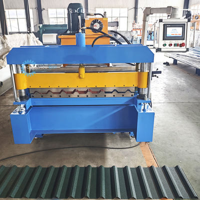 Máquina de moldeado de láminas de techo de corte hidráulico Precisa Eficiente