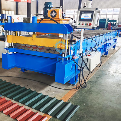 Máquina de moldeado de láminas de techo de corte hidráulico Precisa Eficiente