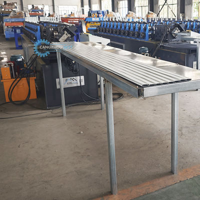 Máquina formadora de rollos de canal principal galvanizado de alta velocidad con cortador volador