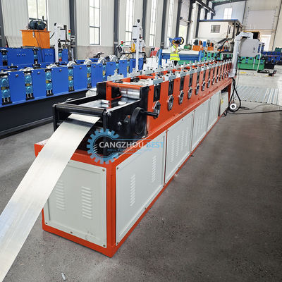 Máquina de Conformado en Frío de Puerta de Persiana Personalizable con Sistema Accionado por Cadena o Caja de Engranajes