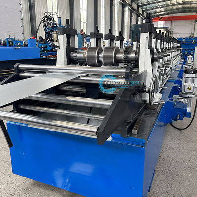 Máquina de moldeado de paneles de techo de revestimiento de paredes secas de tres perfiles