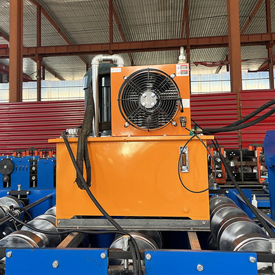 Máquina perfiladora de rollos de chapa para cubiertas de 1,2 mm con control PLC