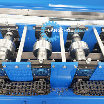 Máquina de conformado de rodillos para la fabricación de canal C de soporte de sistema vertical personalizada