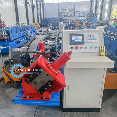 Máquina de conformado de rodillos para la fabricación de canal C de soporte de sistema vertical personalizada