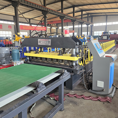 Máquina automática de moldeado de azulejos para techos de acero de color