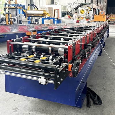 Máquina de conformado de rollos para chapa metálica autoblocante de acero de color con control PLC