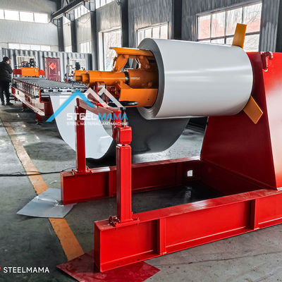 La fábrica suministra una máquina perfiladora de rollos de chapa trapezoidal IBR para techos de alta calidad