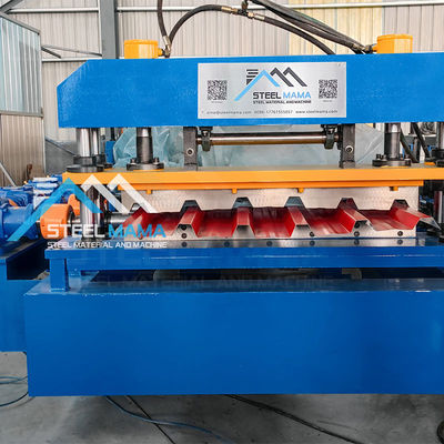 Panel de techo galvanizado Máquina perfiladora de tejas