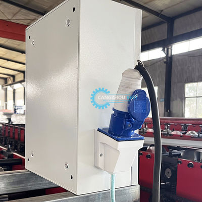 América popular con la máquina formadora de rollos de cumbrera de 400 mm totalmente automática y de alta eficiencia